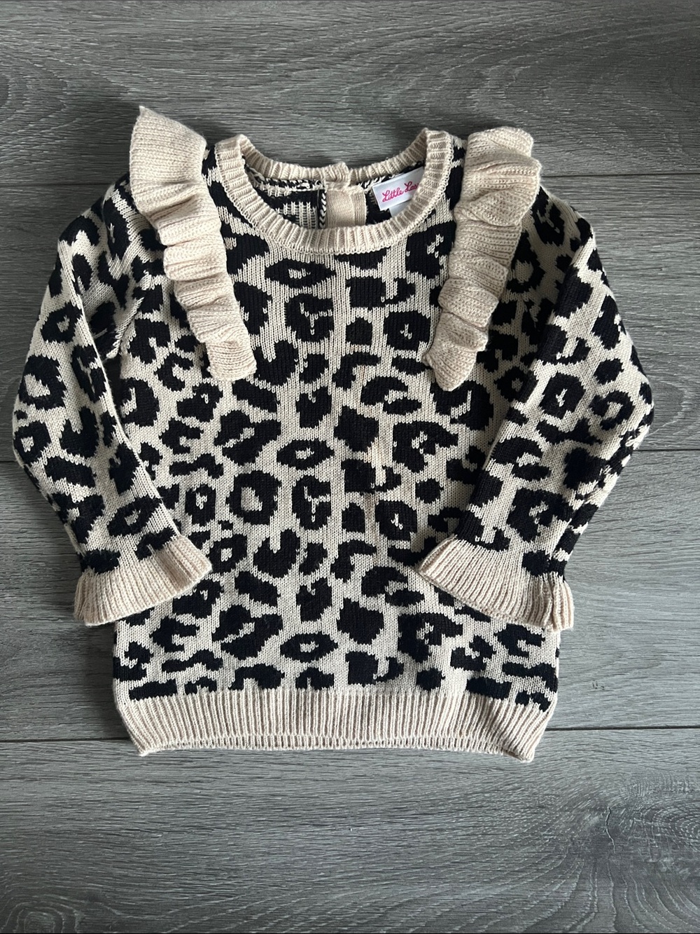 Kids leopard print sweater